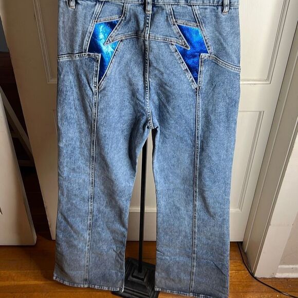 Free People We The Free Thunderbird Flare jeans electric blue - Picture 5 of 9